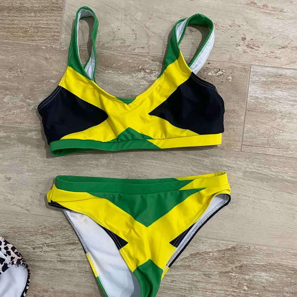 Jamaica Flag Bikini Set